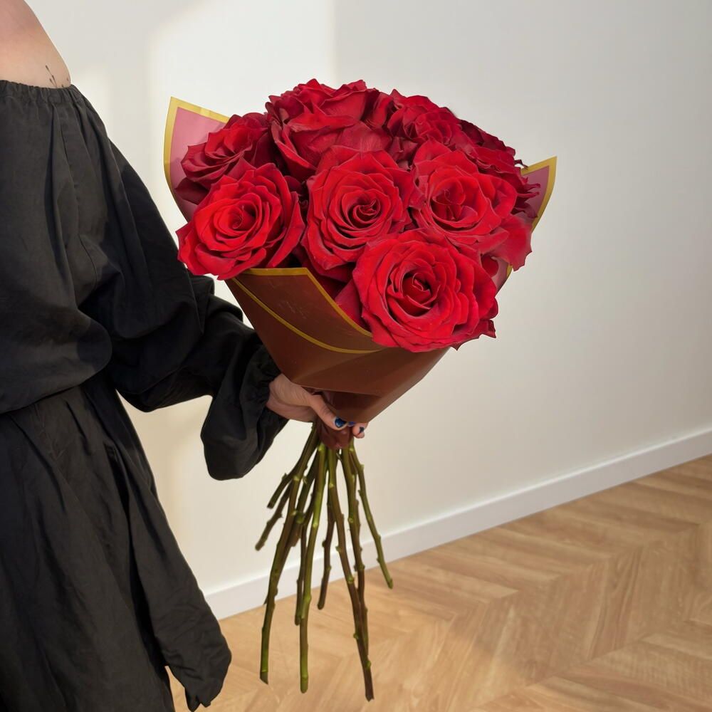 Ramo de rosas rojas